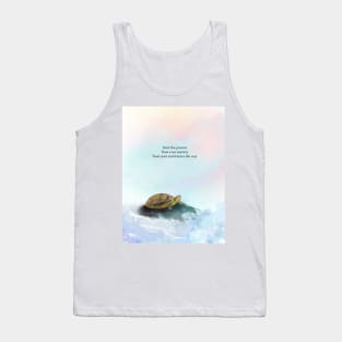 Trust the journey, spirt animal, turtle Tank Top